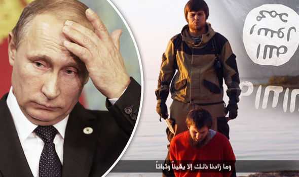 IS tung video chặt đầu 'gián điệp' người Nga