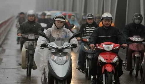 Mưa rét, hôm nay Hà Nội còn 13 độ C