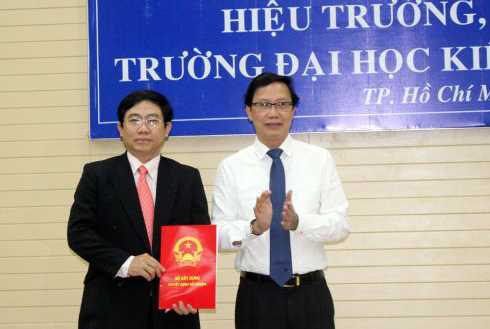 Đại học Kiến trúc TP.HCM có hiệu trưởng mới