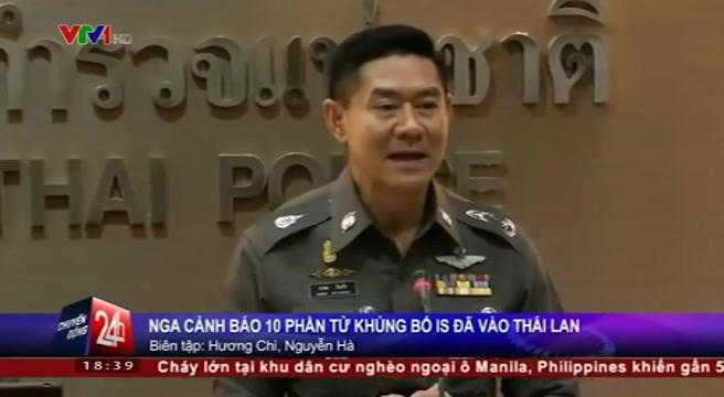 Nga cảnh báo 10 phần tử khủng bố IS đã vào Thái Lan