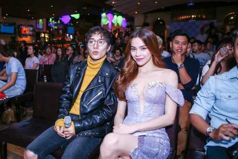 Hà Hồ quyến rũ như nữ thần bên Châu Đăng Khoa