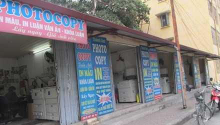 Thâm nhập thị trường mua bán luận văn, khóa luận giữa Thủ đô