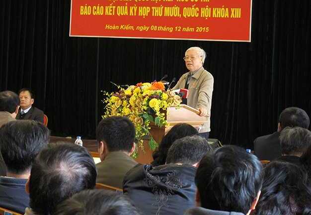 Tổng Bí thư: 'Thận trọng chuẩn bị nhân sự cấp cao của Đảng'