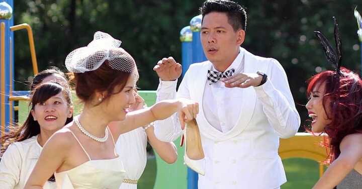 Diễm My 9X, Bình Minh khoe điệu nhảy 'bá đạo' gây sốt