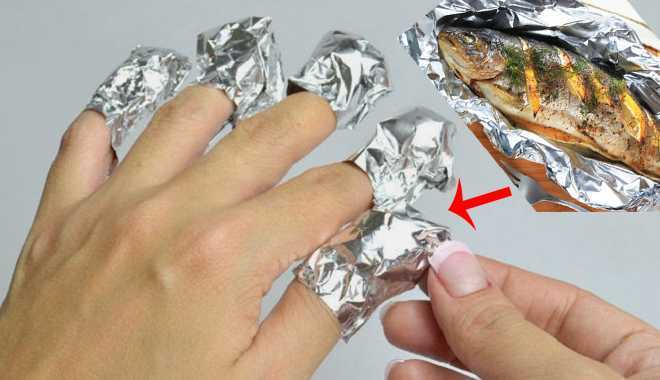 Điều nhiệm màu sẽ xảy ra khi bạn bọc giấy bạc quanh tay, chân