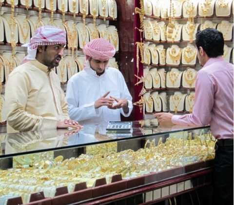 Lóa mắt khu chợ mua bán vàng 'độc quyền' của Dubai