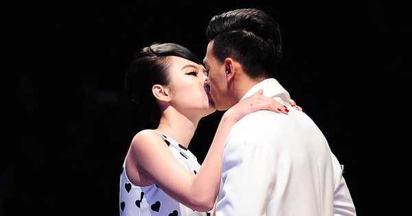Angela Phương Trinh 'khoá môi' 'chàng thơ' của Đỗ Mạnh Cường