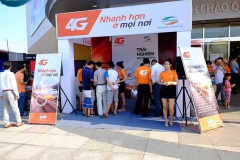 Hình ảnh thành phố phủ sóng 4G đầu tiên trên cả nước