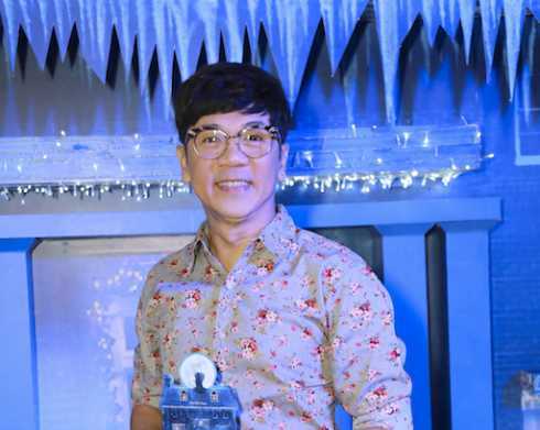 NSƯT Thành Lộc đi đón 'ác quỷ Krampus' giữa tiết trời giá lạnh