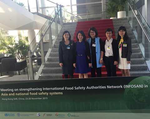 Tăng cường mạng lưới các cơ quan an toàn thực phẩm quốc tế