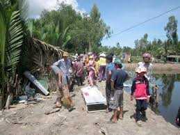 Bàng hoàng thấy cha mẹ chết bất thường trong chòi lá ở đầm tôm