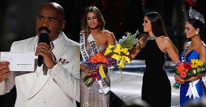 MC Hoa hậu Hoàn vũ 2015 liên tiếp bị khán giả 'ném đá'