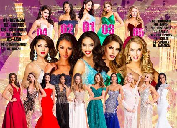 Vì sao Phạm Hương trượt Top 15 Miss Universe 2015?