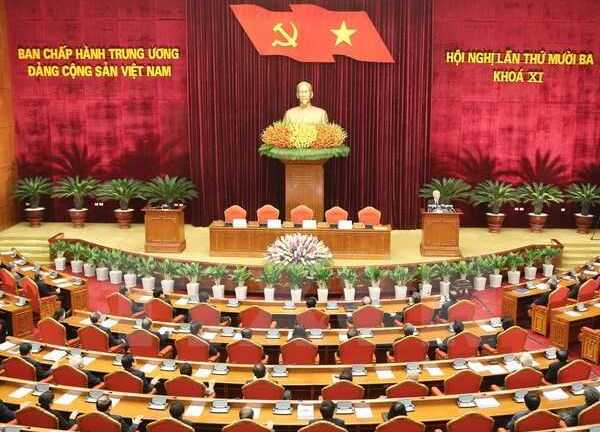 Bế mạc Hội nghị lần thứ 13 Ban Chấp hành Trung ương Đảng khóa XI