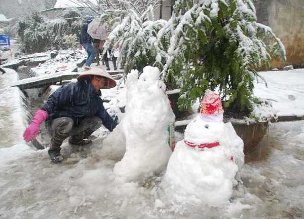 Miền Bắc đón Giáng sinh trong rét đậm rét hại