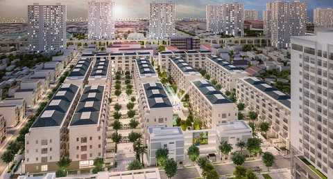 Nhà vườn liền kề Pandora cất nóc trước Giáng sinh