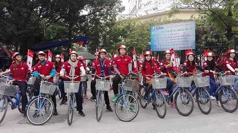Chương trình đạp xe 'Vì một Việt Nam khỏe mạnh hơn' của THD Canada Việt Nam