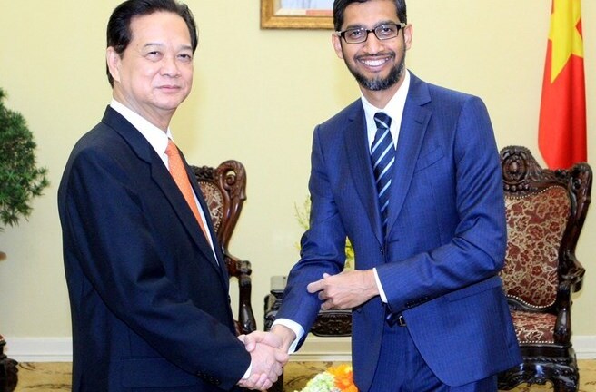 CEO Google gặp gỡ Thủ tướng và giao lưu với giới công nghệ Việt Nam