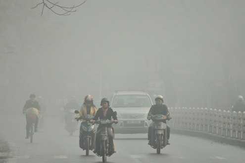Bắc Bộ tăng nhiệt, nhiều nơi có sương mù