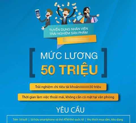 Tròn mắt thông báo tuyển dụng lương “khủng“ cực dị