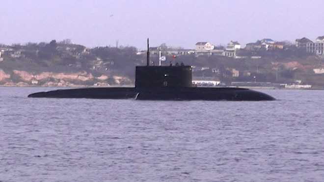 Video: Tàu ngầm hạt nhân Nga về Crưm sau sứ mệnh diệt IS