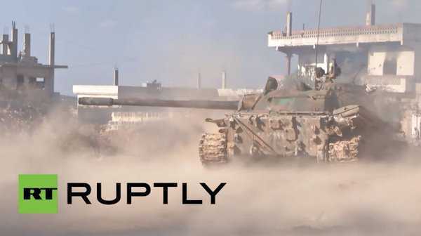 Video: Quân đội Syria tấn công như vũ bão, tiêu diệt bè lũ khủng bố