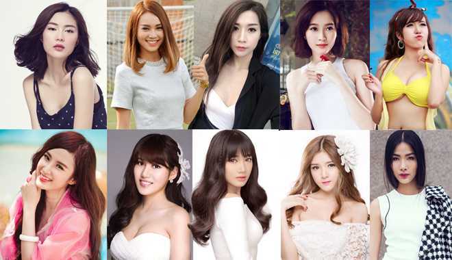 Hotgirl và các nữ nghệ sĩ cùng tuổi - ai đẹp hơn ai?