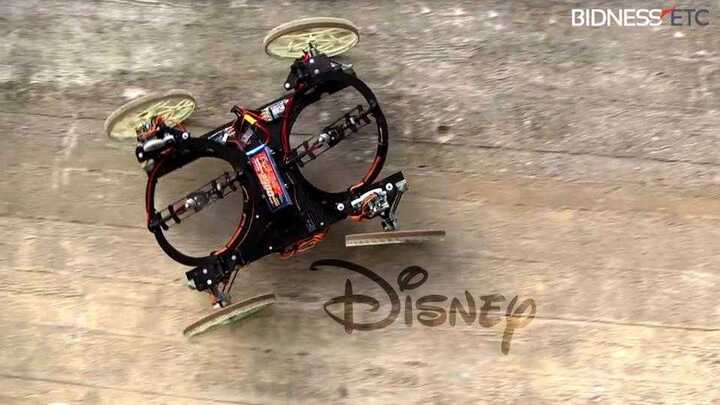 Video: Disney hé lộ siêu phẩm robot leo tường nhanh hơn Spiderman