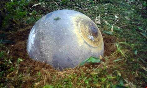Vật thể lại rơi ở Tuyên Quang, Yên Bái có thể là bình nhiên liệu của tên lửa Nga
