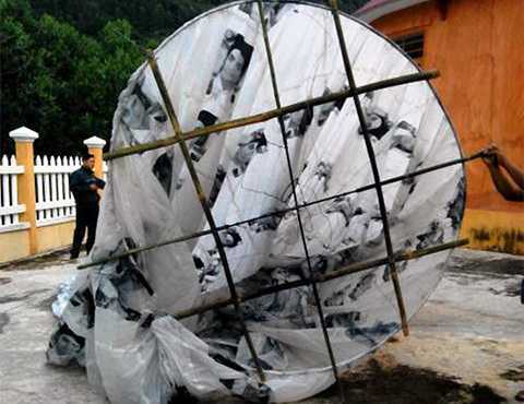 Quả cầu lạ ở Quảng Nam không nguy hiểm đến người dân