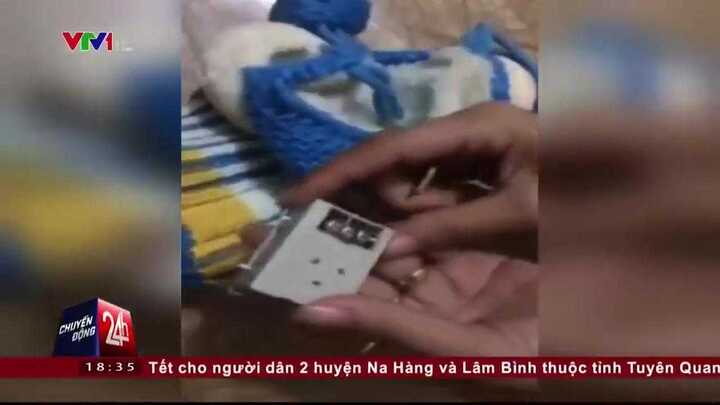 Mũ len gắn thiết bị lạ có thể ảnh hưởng đến khả năng nghe, nói của trẻ