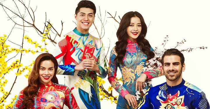 Hồ Ngọc Hà, Chi Pu, Tóc Tiên khoe dáng với áo dài