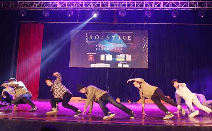 Học sinh Hà Thành khoe tài năng tại Ams' Got Talent