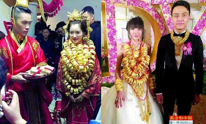 Rình rang đám cưới con đại gia: Vàng đeo 'gãy cổ', hồi môn chở bằng ô tô