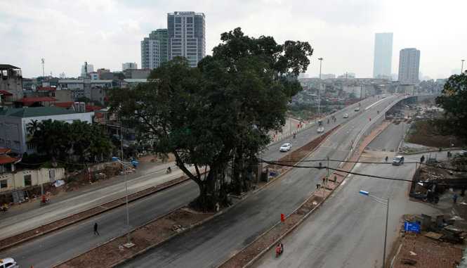 Thông xe tuyến đường 1.000 tỷ đồng/km giữa thủ đô