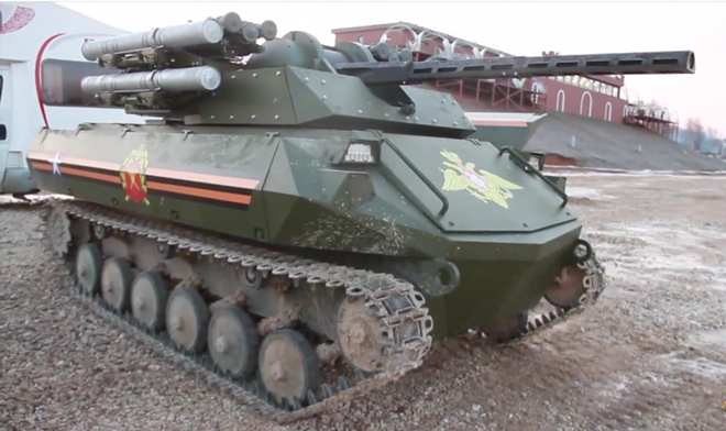 Nga chào bán robot chiến đấu đa năng Uran-9