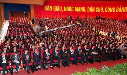 Chính thức thông qua quy chế bầu cử Đại hội Đảng XII
