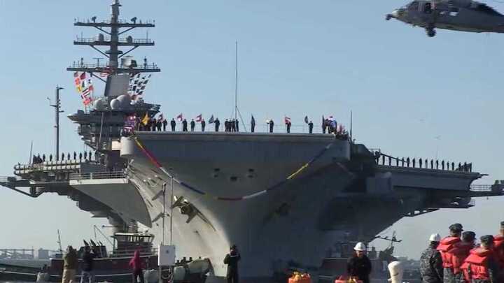 Tàu sân bay của Mỹ lớn cỡ nào?