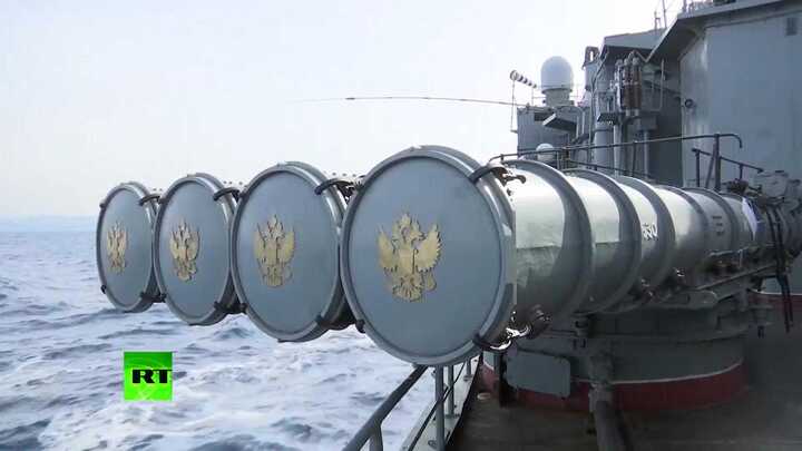 Video: Nga khoe sức mạnh tàu khu trục chống ngầm lớp Udaloy hiện đại