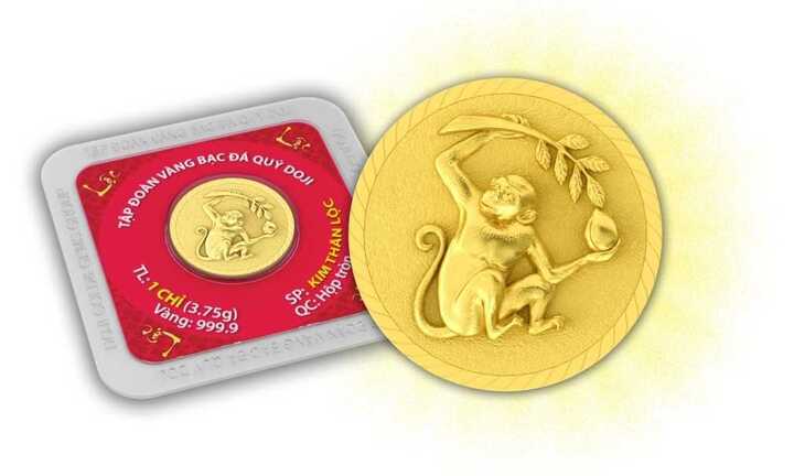 Săn Khỉ vàng làm quà tặng Tết Bính Thân