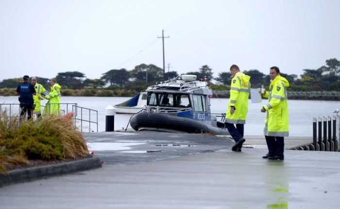 Máy bay Australia rơi xuống biển