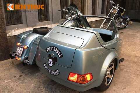 'Phi thuyền' Harley Street Glide độ 3 bánh