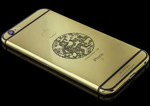 iPhone 6S mạ vàng, khắc hình con khỉ giá gần 80 triệu