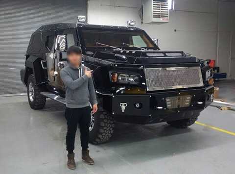 Rộ thông tin xe bọc thép triệu đô Knight XV sắp về Quảng Ninh