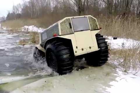 Xe quân sự Nga được mệnh danh 'Không thể ngăn cản'