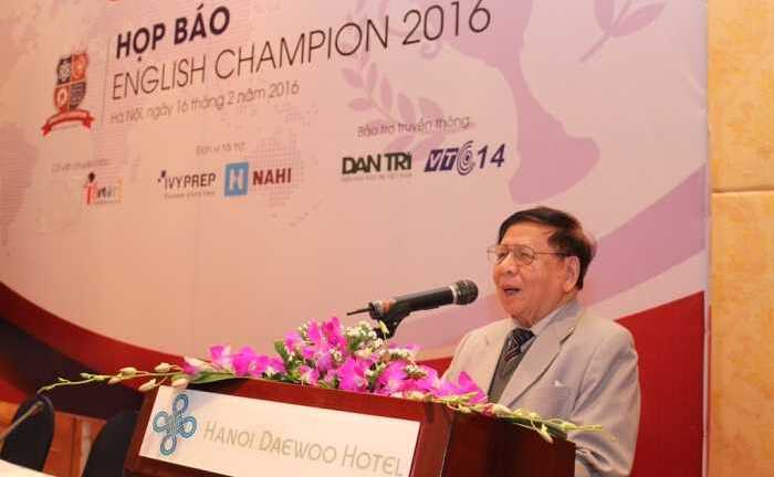 Dự thi English Champion 2016 nhận giải thưởng 26,5 tỷ đồng