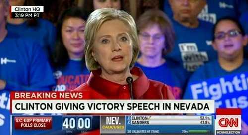 Bầu cử Tổng thống Mỹ: Bà Clinton thắng sít sao ở Nevada