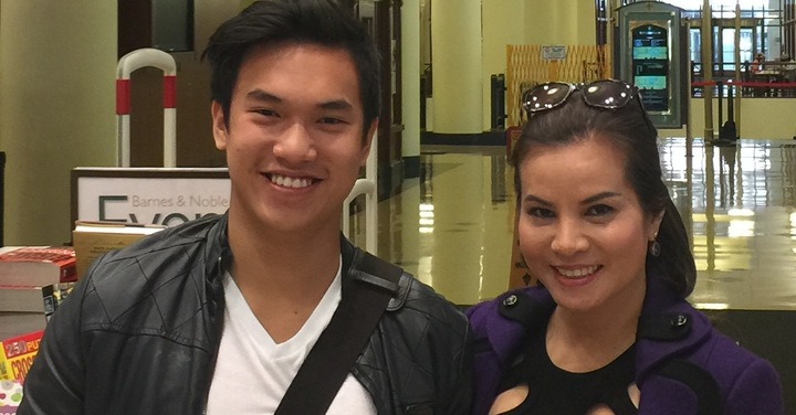 Con trai hot boy của Hoa hậu Kim Hồng được mẹ sang Mỹ chăm sóc