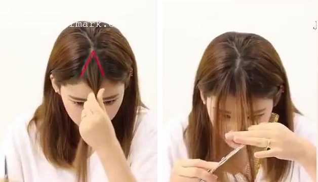 Clip: Tự cắt mái thưa ở nhà đúng chuẩn Hàn Quốc