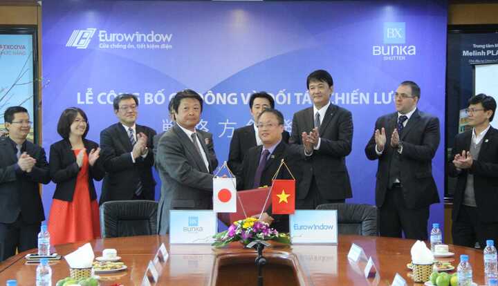 Bunka Shutter (Nhật Bản) hợp tác đưa sản phẩm Eurowindow vào thị trường ASEAN